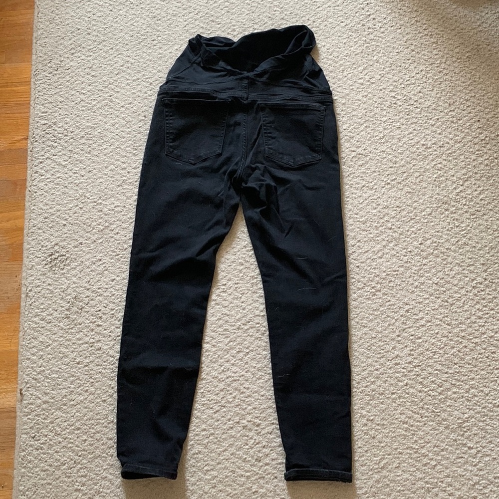 J. Crew maternity skinny pants.